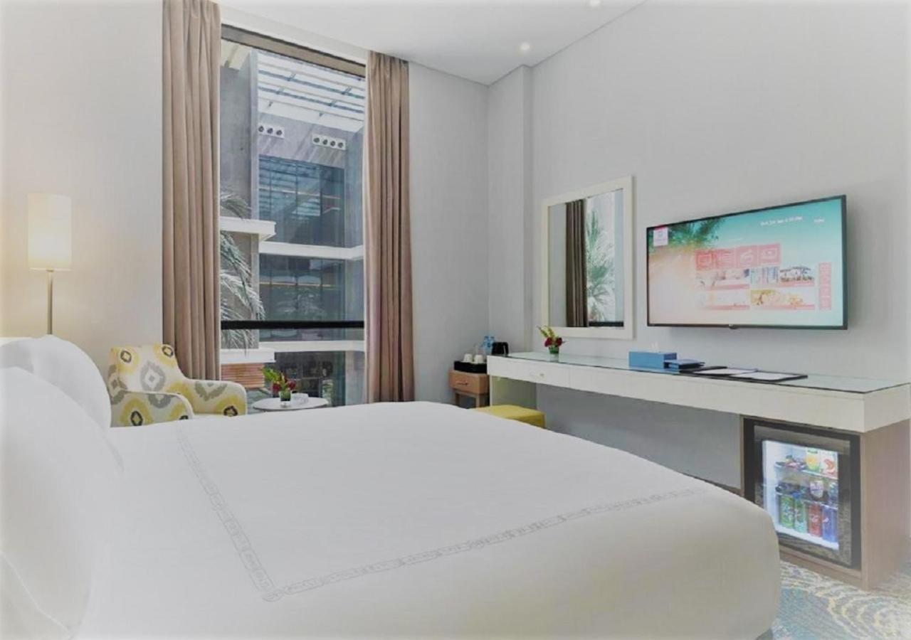 Crystal Inn Hotel - Alamein (Adults Only) 엘 알라메인 외부 사진 A 3D rendering of a hotel room