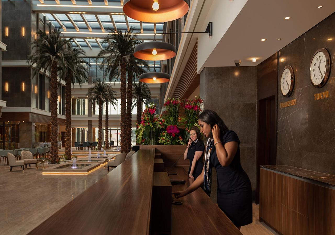Crystal Inn Hotel - Alamein (Adults Only) 엘 알라메인 외부 사진 The lobby of the hotel